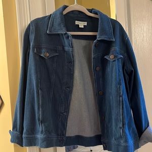 Coldwater Creek Ladies Denim jacket Large